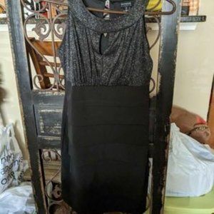 Stunning New Glittery Black Evening Dress